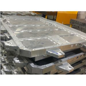 China Electric Vehicle Chassis / Aluminum Die Casting Parts / EV Battery Enclosure on sale