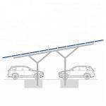 Car Shed PV Carport Solar Systems Renewable Energy Thickness 0.5mm-15mm Span