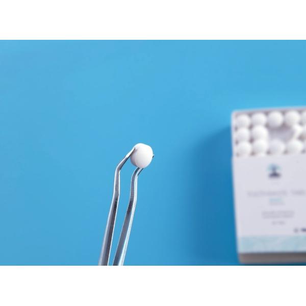 Mint Flavor Whitening Toothpaste Tablets Organic Vegan 180pcs Pack