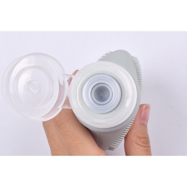OEM Grey Silicone Cleansing Brush Face Silicone Scrubber Electric
