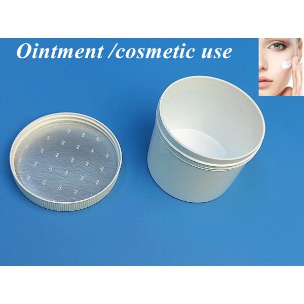 Custom PP Plastic Cream Jar 250ml 500ml 1000ml Empty Face Cream Containers Cosmetic Jar Lip Scrub PP Jar