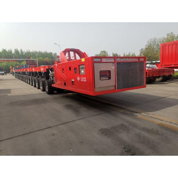 ABS Anti Lock Braking System 200 Ton Multi Axles Hydraulic Trailer For Bridge Transport
