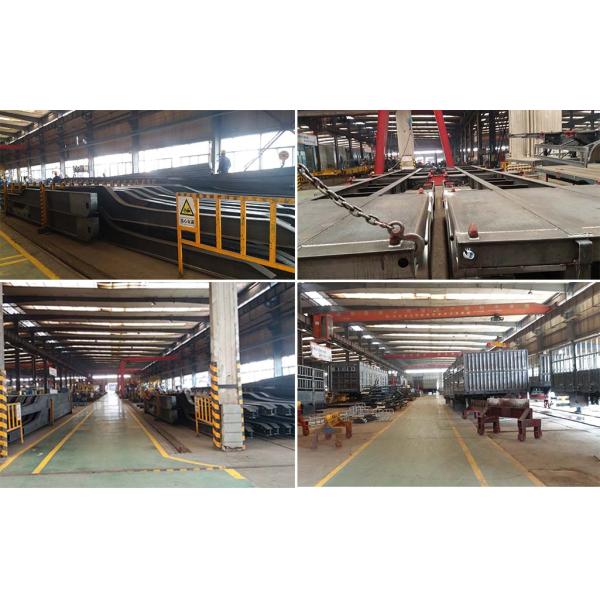 40ft Flatbed Semi Trailer With Container Twist Locks