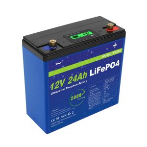 24Ah 12v Lifepo4 Battery Pack With Prominent Capacity Deep Cycle