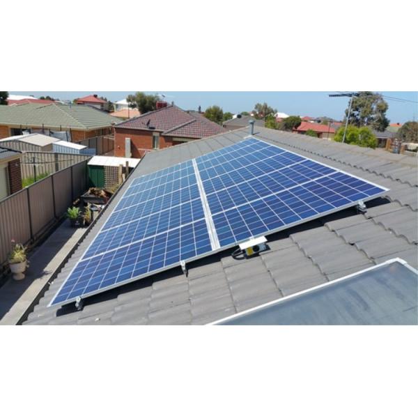 Blue / Black 360 Watt Solar Power Panels Silver Frame TUV Certification