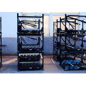 4 Layer Stacking Metal Pallet Box