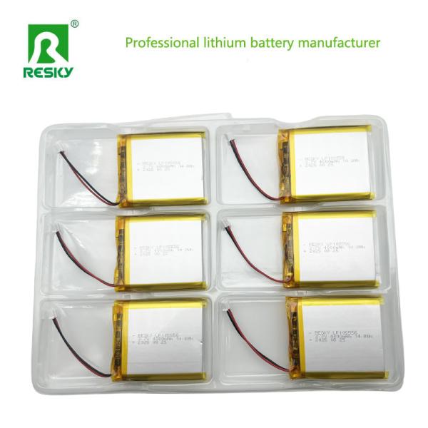Lithium Polymer Battery Pack 105556 3.7v 7.4V 4000mAh 14.8wh 29.6wh Rechargeable Lipo Battery Cell