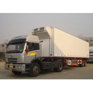 Quality Enclosed Box Refrigerated Utility Trailers Reefer Trailer 40 Foot 2 Axles for sale