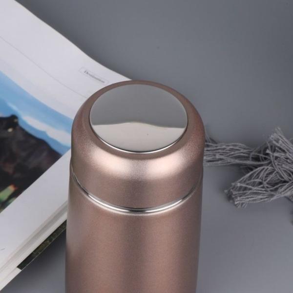 350ML Mini Cute Coffee Cup Vacuum Flasks Thermos Bottle Stainless Steel Water Travel Mug Office Tea Thermal Sealed And Waterproof, Compact And