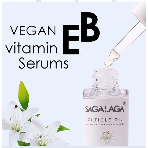 Custom Logo Bottle Vegan Cuticle Oil for Repaired Moisturized and Strengthened Nails 13 Flavor Options