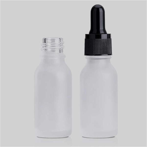 Leakproof Thickened Essential Oil Glass Bottles With Dropper Reusable