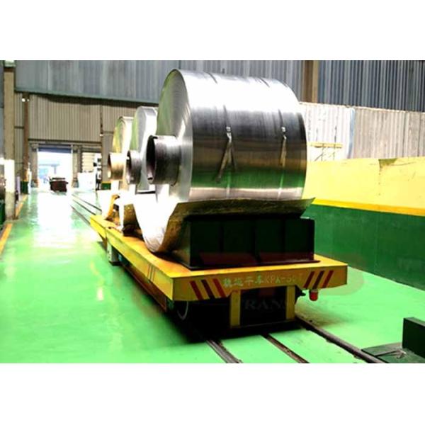 Aluminum Coil Transfer Car , Heavy Handling On Rail Transfer Cart KPC - 30T Model