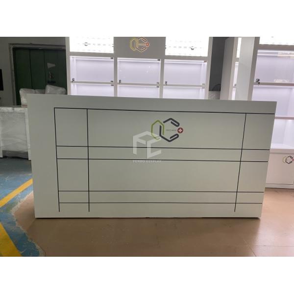 Glass Cases Jewelry Shop Furniture MDF 16mm Thick 1000mm High