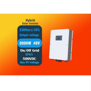 Single Phase 3KW On Off Grid Hybrid Solar Inverter