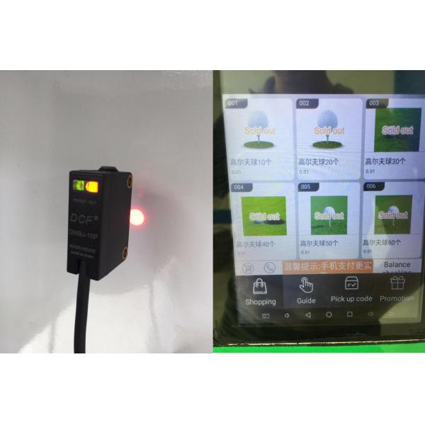 Membership Management Golf Ball Vending Machine Automatic For Golf Driving Range