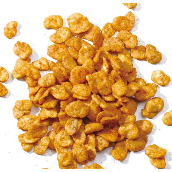 Baked Dried Broad Beans Snack OU KOSHER Salted Crispy Texture