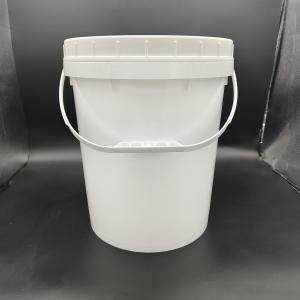 Quality 10l 15l 20l Round Plastic Pail Oil Bucket Heat Resistant for sale