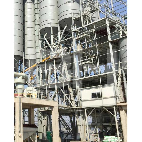 Non Shrink Grout Mortar Production Line , Station Type Dry Mortar Plant