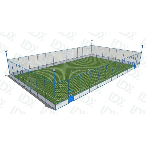 Metal Fence Aluminum Soccer Cage Pitch Football Panna Sport Equipment