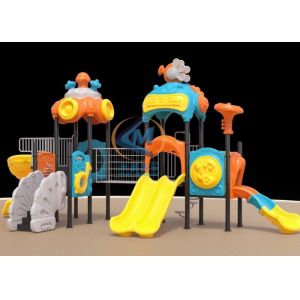 Quality Durable Outdoor Playground Equipment 650cmx550cm Professional for sale