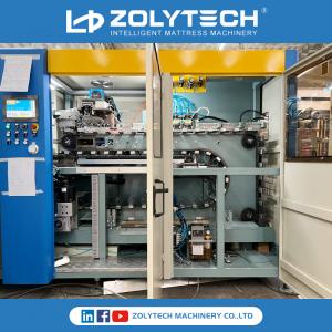 Quality ZOLYTECH Pocket Spring Coiling Machine 180pcs/Min Computerized Pocket Spring Production Line Height 100-250mm for sale