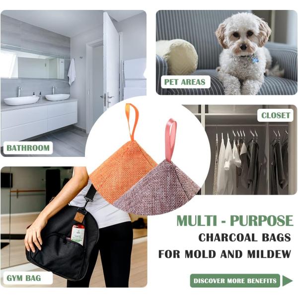 Natural Air Purification with Activated Bamboo Charcoal Bags OEM and MSDS Certified