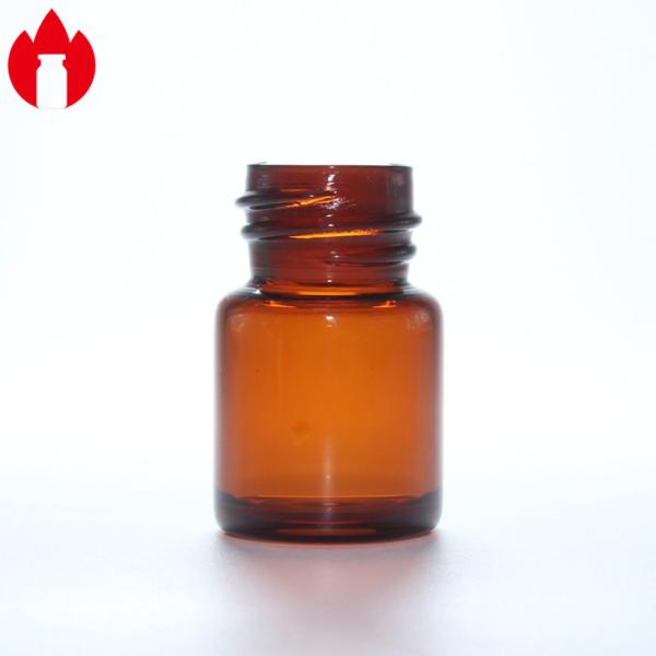 5ml Amber Screw Neck Glass Vial with Aluminum Cap