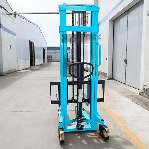 Buy Mechanical Manual Hand Pallet Stacker , Electric Straddle Stacker 5T at wholesale prices