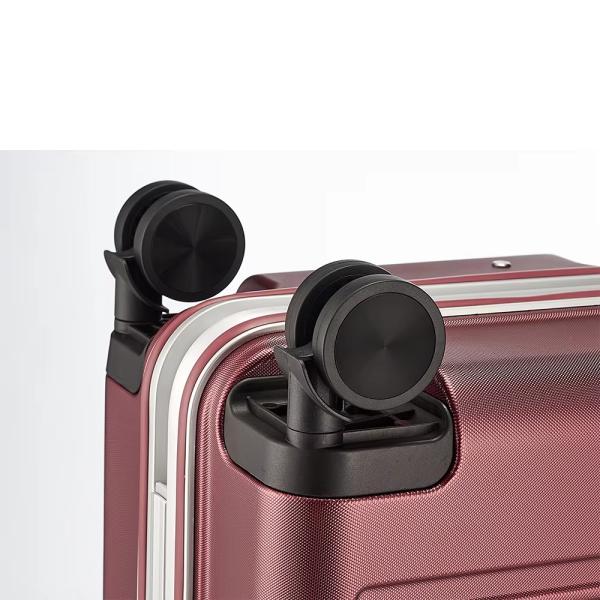 Red Handle Airline Approved 20" Hardside Carry-On Luggage Durable Anti-Theft Fashionable Business Made PC with TSA Lock