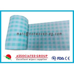 China Extra Thick Homemade Cleaning Wipes Wiping Rolls Needle Punch on sale