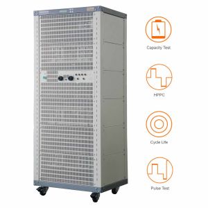 Prismatic Battery Cell Testing Equipment , Neware 5V100A Battery Life Cycle