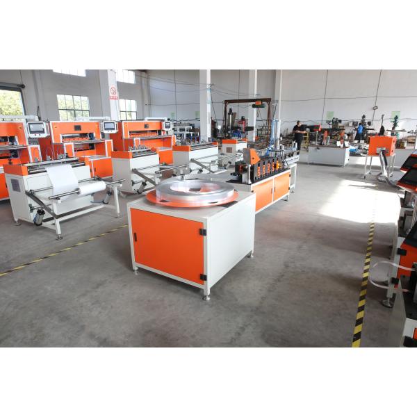 Industrial Pocket Filter Making Machine 3KW Bag Filter Inner Frame Forming Machine