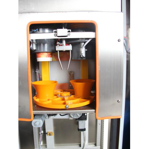 Freshly Squeezed Orange Juice Vending Machine Cooling System For 350ml One Cup