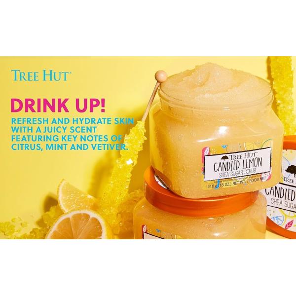 Tree Hut Shea Sugar Scrub Candied Lemon