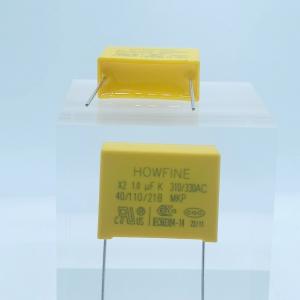 China Stable Antirust 1uF Polypropylene Capacitor , Corrosion Resistant MKP X2 Capacitor on sale