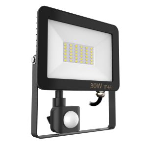 Quality Toughened glass lens IR Sensor 30W LED Floodlight IP44 for sale