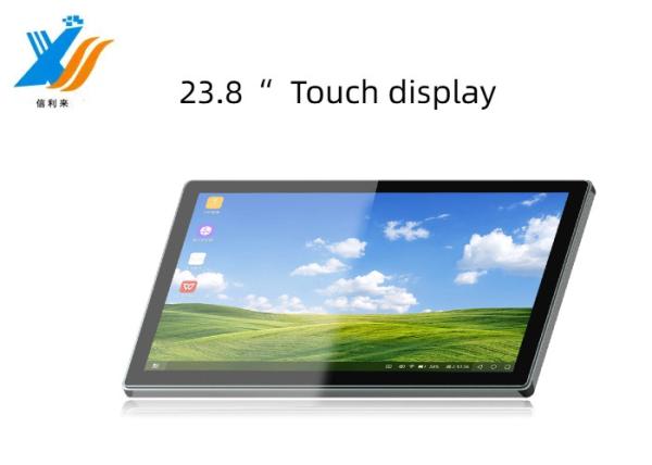 Buy Black Multi Touch Screen Monitor with IC EETI Technology and GG Structure at wholesale prices