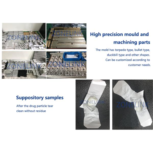 Laboratory Automatic Suppository Production Line Suppository Filling Machine