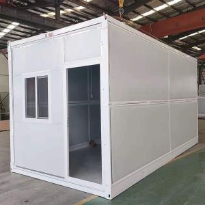 Quality Foldable Steel Container House Waterproof Modular Design for sale