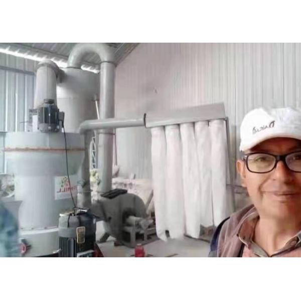 Super Fine Powder Raymond Mill Machine / Vertical Roller Grinding Mill 6 Rollers