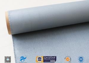 China 1MM Thermal Insulation Materials Fireproof Fiberglass Cloth Silicone Coated on sale