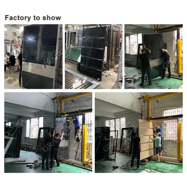 European Luxury House Front Modern Pivot Doors with Long Handle Wooden Entrance Door Modern Villa Main Door