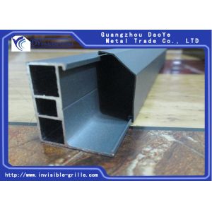 Quality Invisible Grilles Aluminium Window Track Protecting Children Falling for sale