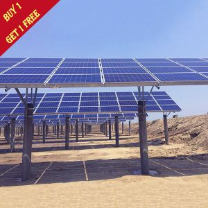 Buy cheap Tidal Flat Type Customized Solar Panel Ground Mounting Systems Hot Dip from wholesalers