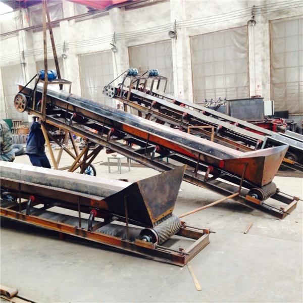 Heat Resistant Belt Conveyor System for Chemical Industry and Grain Transport