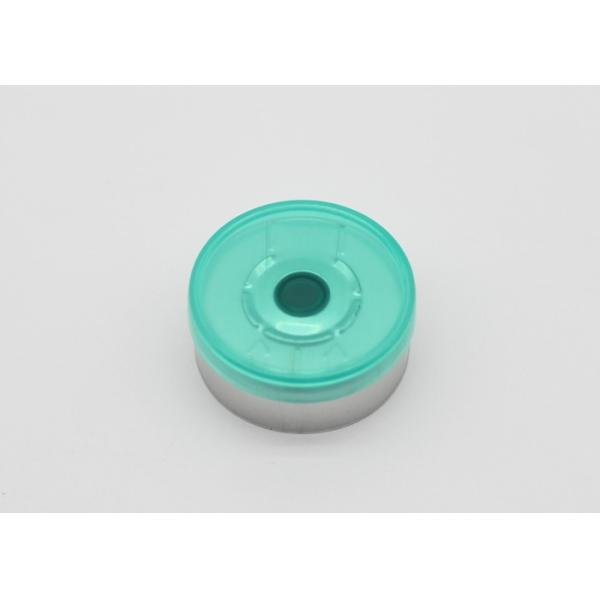 Pharm Standard Medication Vial Flip Caps Transparent Green Color With High Safety