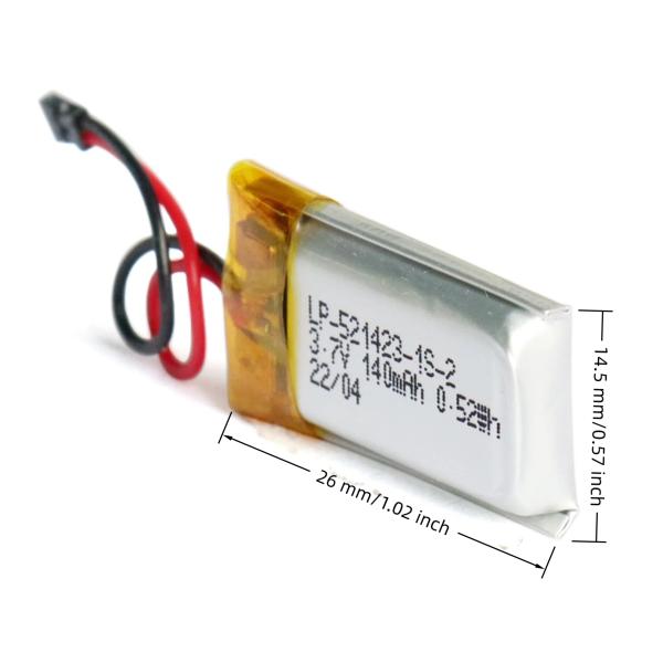 LP-521423-1S-2 Li-Polymer Battery
