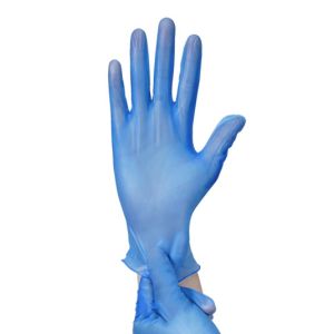 white Pvc Disposable Gloves For Salon And Hospital