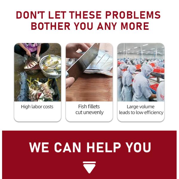 Stable Frozen Fish Cutting Machine Wear Resistant Stainless Steel