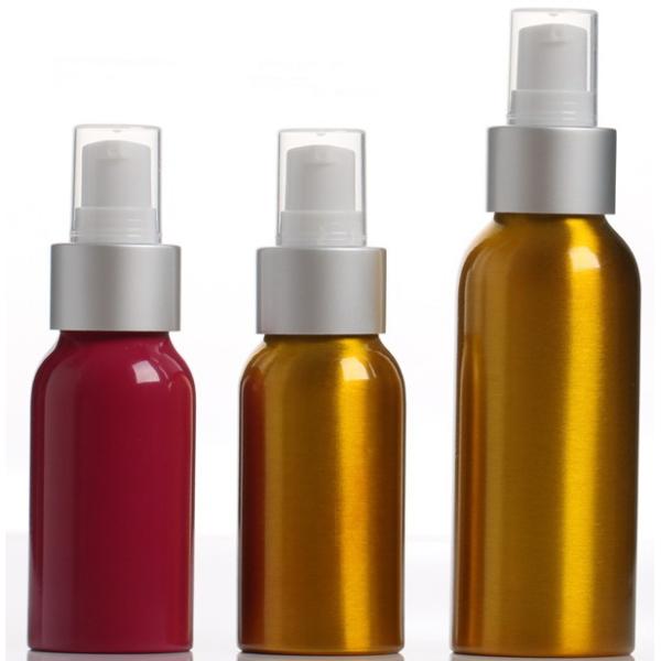 Bathroom Shampoo Custom Aluminum Bottles Leak Proof Aluminum Makeup Spray Bottle